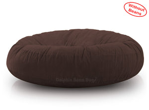 DOLPHIN FATBOY BEAN BAG ROUND BROWN-Cover (without Beans)