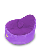 Dolphin Baby Holder Bean Bag Purple/Purple-Filled (With Beans)