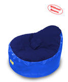 Dolphin Baby Holder Bean Bagu N.Blue/R.Blue-Cover (without Beans)