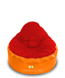 Dolphin Baby Holder Bean Bag Orange/Red -Filled (With Beans)