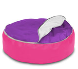 Dolphin Pets Bean Bag Pink/Purple-Filled (With Beans)