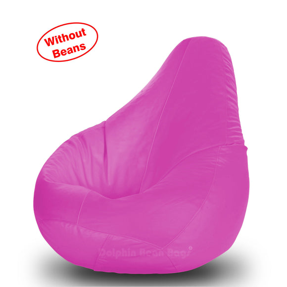 DOLPHIN S Regular BEAN BAG-Pink-COVER (Without Beans)