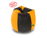 DOLPHIN XL BLACK&YELLOW BEAN BAG-COVERS(Without Beans)