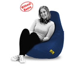 DOLPHIN XXL BEAN BAG-N.Blue-COVER (Without Beans)
