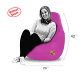 DOLPHIN XXL BEAN BAG-Pink-COVER (Without Beans)