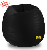 DOLPHIN XXXL BEAN BAG-BLACK-COVER (Without Beans)