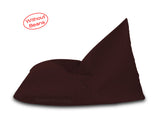 Dolphin Jumbo Pyramid Bean Bags-BROWN-Cover (without Beans)