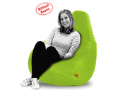 DOLPHIN XXXL BEAN BAG-F.GREEN-COVER (Without Beans)