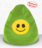 DOLPHIN XXXL Bean Bag F.Green-Smiley-COVERS(without Beans)