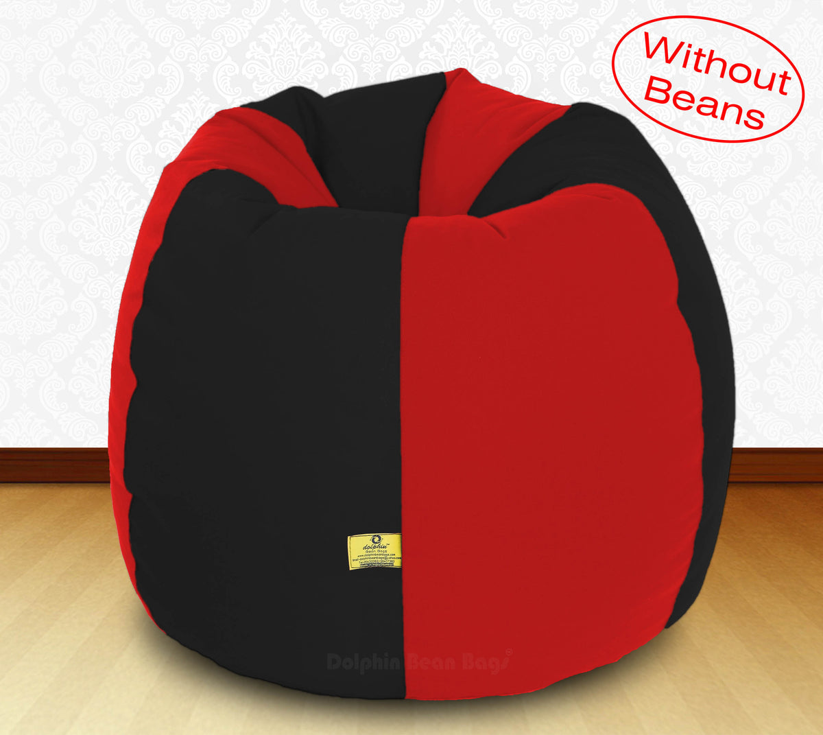 DOLPHIN XXXL BEAN BAG-RED-COVER (Without Beans) – Dolphin Bean Bags