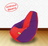 DOLPHIN XL Red/Purple-FABRIC-COVERS(without Beans)