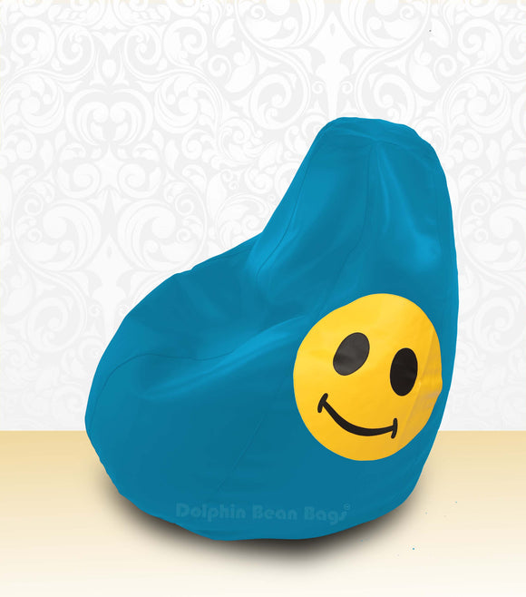 XL Smiley Bean Bag-Filled