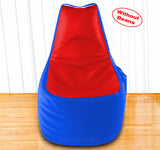 DOLPHIN XXL Boot Shape Recliner R.Blue/Red-Cover (Without Beans)