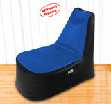DOLPHIN XXL Boot Shape Recliner Black/R.Blue-Cover (Without Beans)