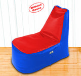 DOLPHIN XXL Boot Shape Recliner R.Blue/Red-Cover (Without Beans)