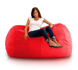DOLPHIN FATBOY BEAN BAG Elite-RED-FILLED(with Beans)