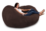 DOLPHIN FATBOY BEAN BAG -BROWN- Cover (without Beans)