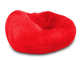 DOLPHIN FATBOY BEAN BAG -RED-FILLED(with Beans)