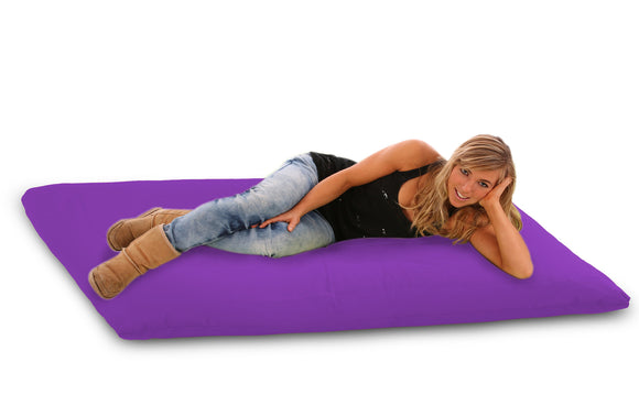 DOLPHIN FATBOY Bean Bag with Multi Use-Red/Purple-FILLED(with Beans)