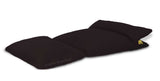 Dolphin Lounger-Black-Fabric-Filled (With Beans)