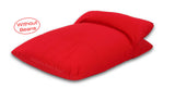 Dolphin Lounger-Fabric-RED-Covers (Without Beans)
