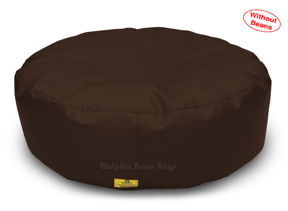 Dolphin Round Floor Cushions BROWN-Cover ( Without Beans)