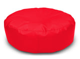 Dolphin Round Floor Cushions RED-Filled (With Beans)