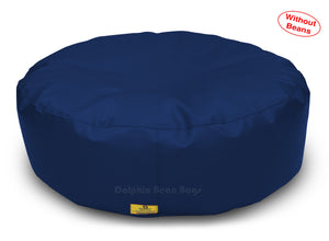Dolphin Round Floor Cushions  N.BLUE-Cover ( Without Beans)