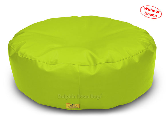 Dolphin Round Floor Cushions F.GREEN-Cover ( Without Beans)