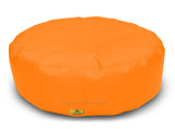 Dolphin Round Floor Cushions ORANGE-Filled (With Beans)
