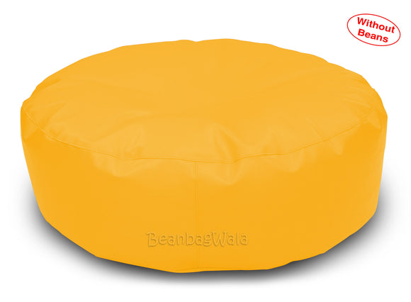 Dolphin Round Floor Cushions YELLOW-Cover ( Without Beans)