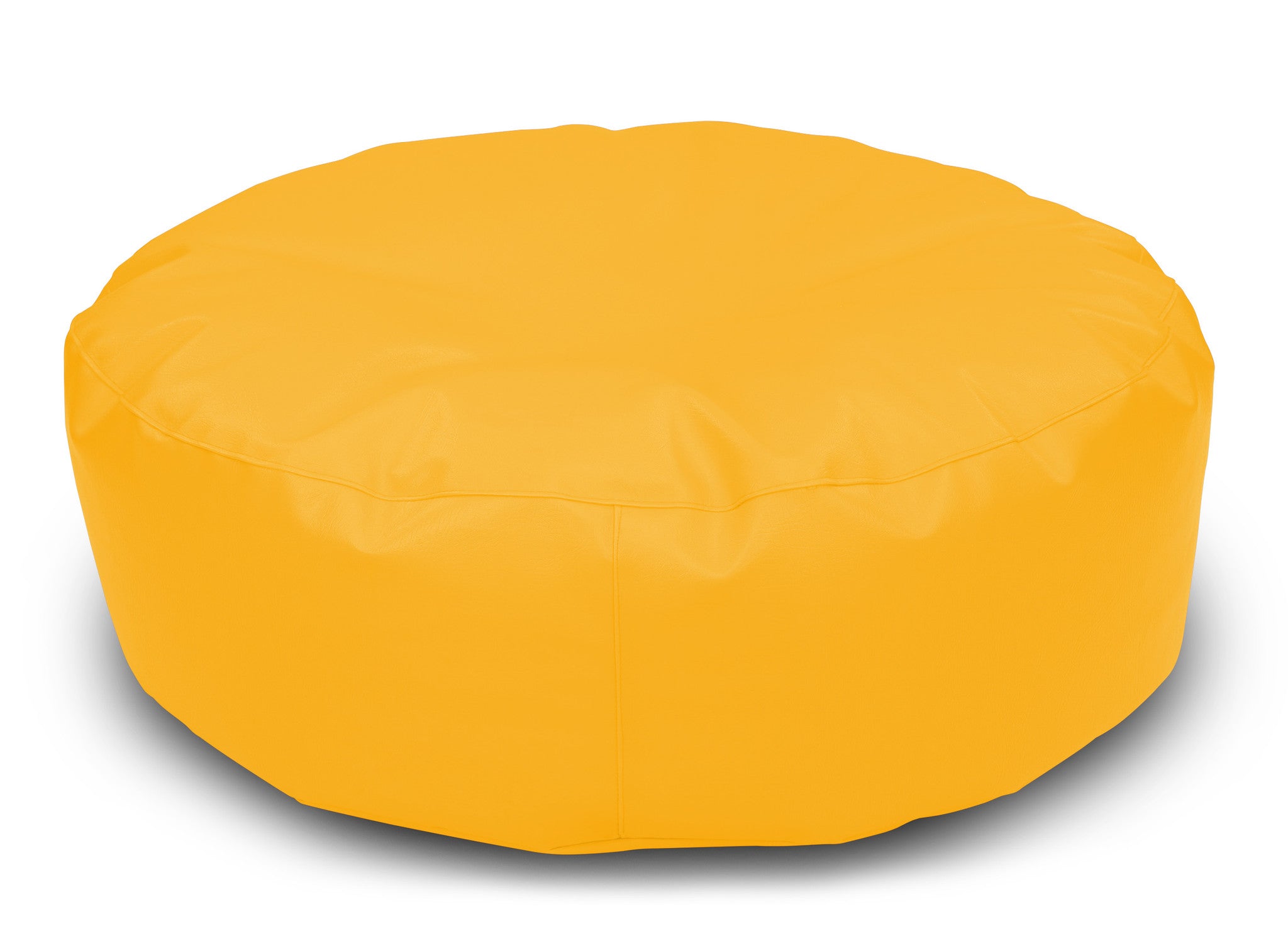 Blessberries Yellow Bean Bag Cover For Seating - Easy Care Lightweight Bean  Bag Chair - 2XL Yellow - Leather Material - Experience Comfort and Style