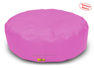 Dolphin Round Floor Cushions PINK-Cover ( Without Beans)