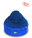 Dolphin Baby Holder Bean Bag R.Blue/R.Blue-Cover (without Beans)