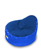 Dolphin Baby Holder Bean Bag R.Blue/R.Blue-Filled (With Beans)