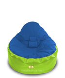 Dolphin Baby Holder Bean Bag F.Green/ROYAL -Filled (With Beans)