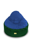 Dolphin Baby Holder Bean Bag B.Green/ROYAL -Filled (With Beans)