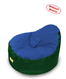 Dolphin Baby Holder Bean Bags B.Green/ROYAL Cover (without Beans)