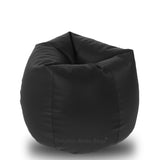 DOLPHIN Original L BEAN BAG-BLACK-With Fillers/Beans