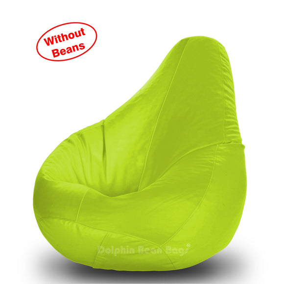 DOLPHIN L BEAN BAG-F.Green-COVER (Without Beans)