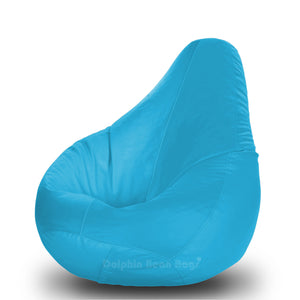 DOLPHIN Original L BEAN BAG-BLUE -With Fillers/Beans