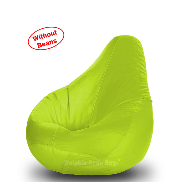 DOLPHIN M Regular BEAN BAG-F.Green-COVER (Without Beans)