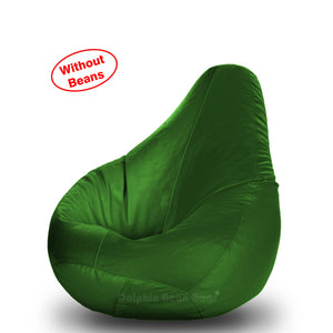 DOLPHIN M Regular BEAN BAG-B.Green-COVER (Without Beans)