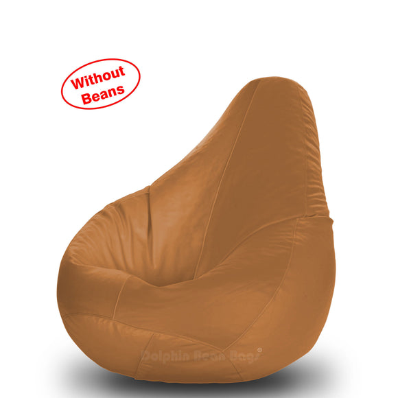 DOLPHIN M Regular BEAN BAG-Fawn-COVER (Without Beans)