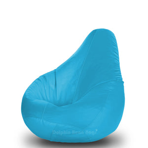 DOLPHIN Original M BEAN BAG-Turquoise-With Fillers/Beans
