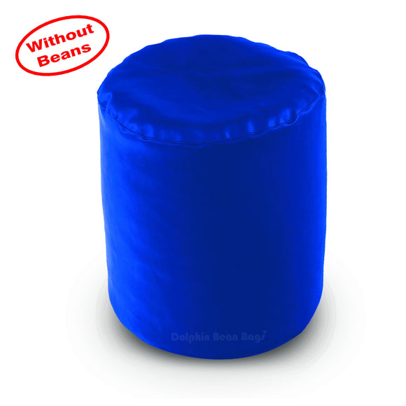 DOLPHIN ROUND PUFFY BEAN BAG-R.BLUE COVER (Without Beans)