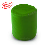 DOLPHIN ROUND PUFFY BEAN BAG-BOTTLE GREEN COVER (Without Beans)