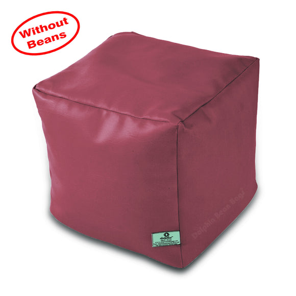 DOLPHIN SQUARE PUFFY BEAN BAG-FAWN-COVER (Without Beans)
