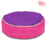 Dolphin Pets Bean Bag Pink/Purple-Cover (Without Beans)