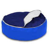Dolphin Pets Bean Bag N.Blue/R.Blue-Filled (With Beans)